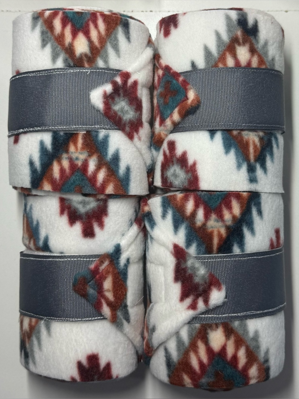 Wrap N’ Roll Aztec polo wraps